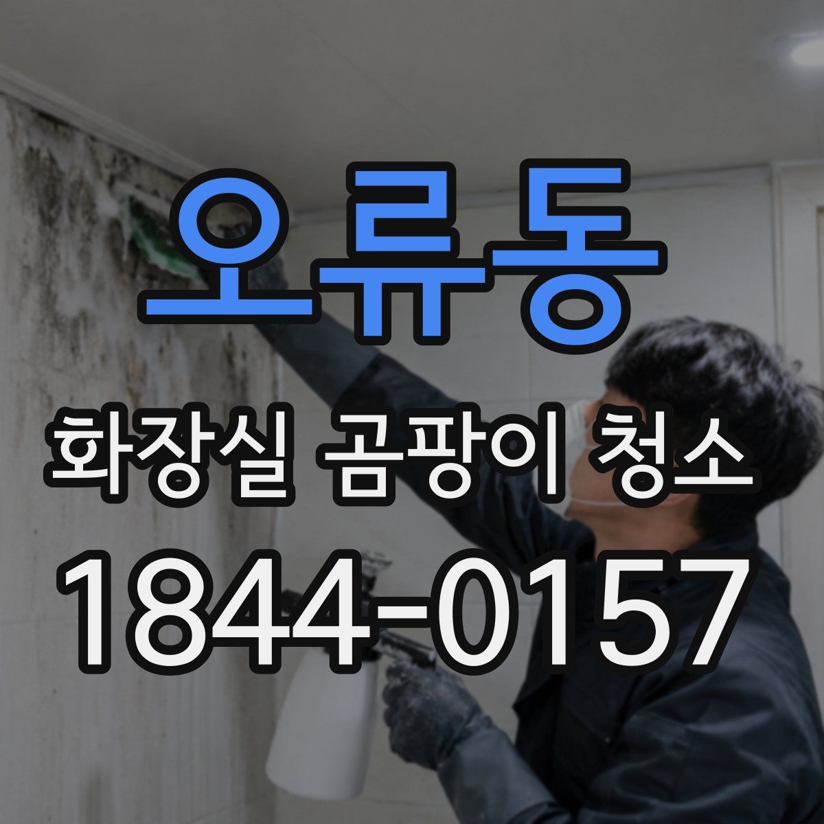 오류동 화장실 곰팡이 청소