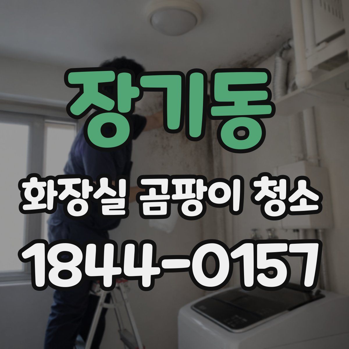 장기동 화장실 곰팡이 청소