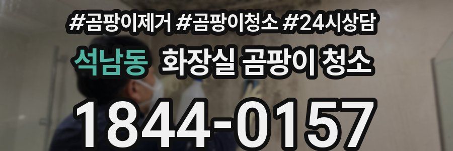 석남동 화장실 곰팡이 청소