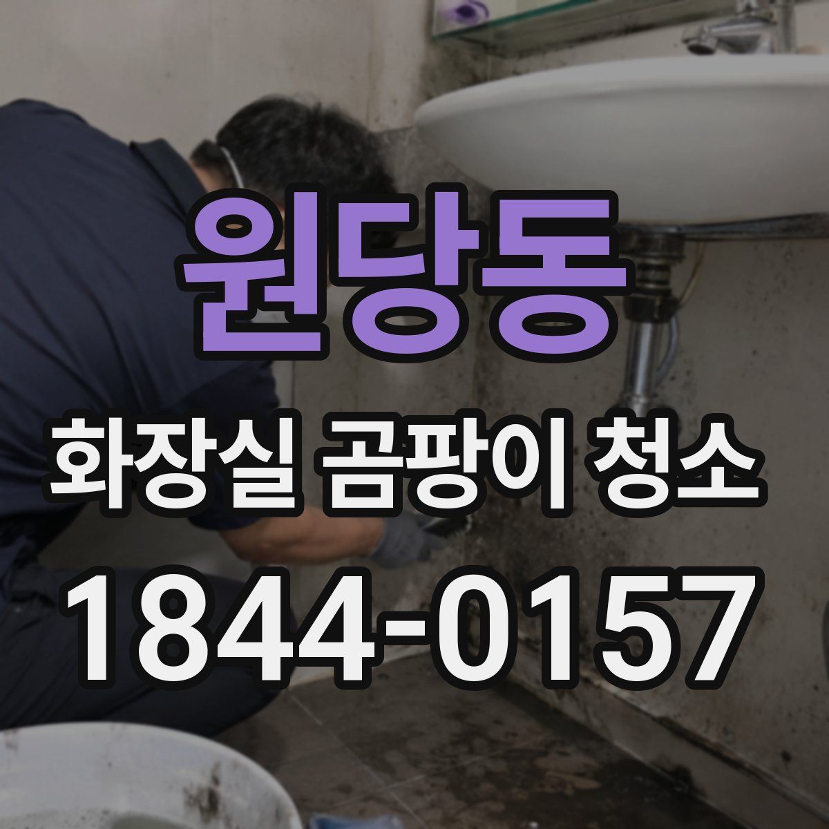 원당동 화장실 곰팡이 청소