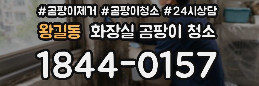 왕길동 화장실 곰팡이 청소
