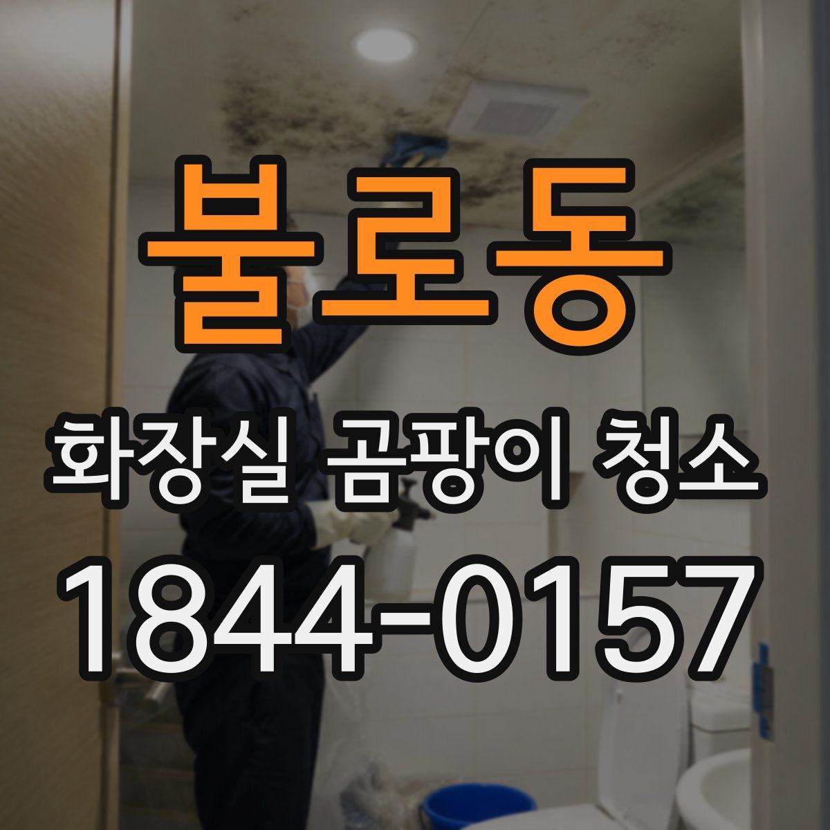 불로동 화장실 곰팡이 청소