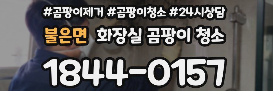 불은면 화장실 곰팡이 청소