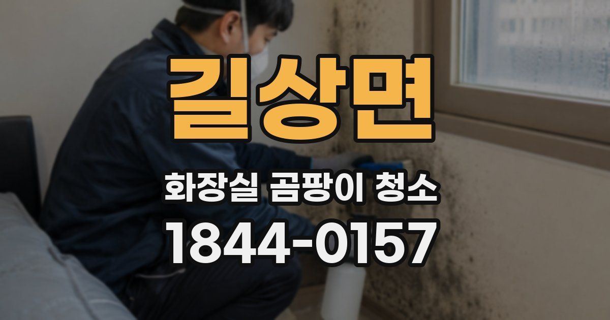 길상면 화장실 곰팡이 청소
