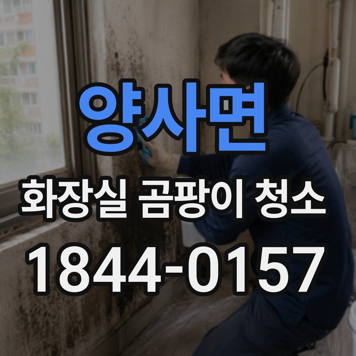 양사면 화장실 곰팡이 청소 곰팡이 제거 후 재발 줄이는 관리법