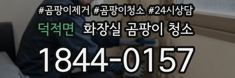 덕적면 화장실 곰팡이 청소