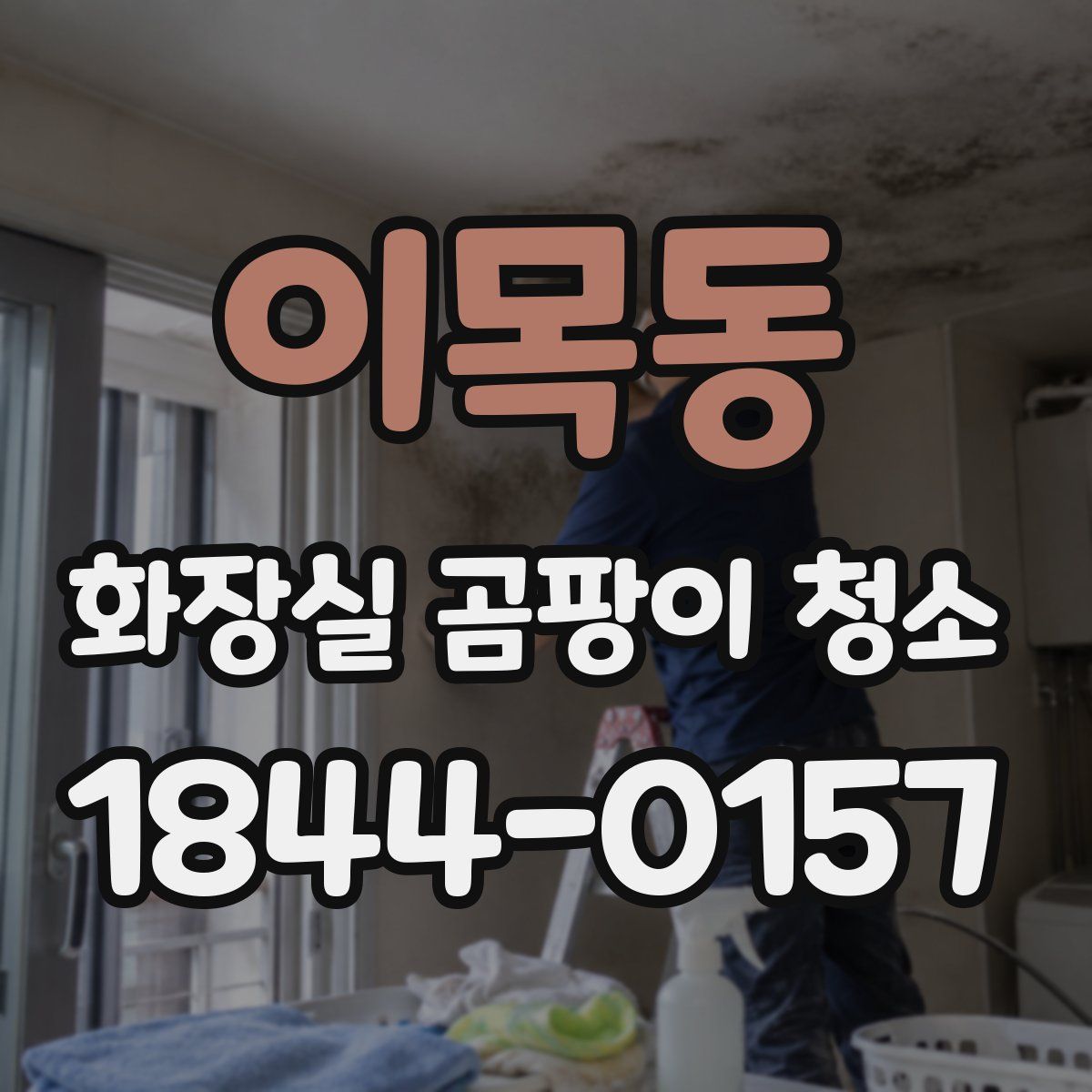 이목동 화장실 곰팡이 청소