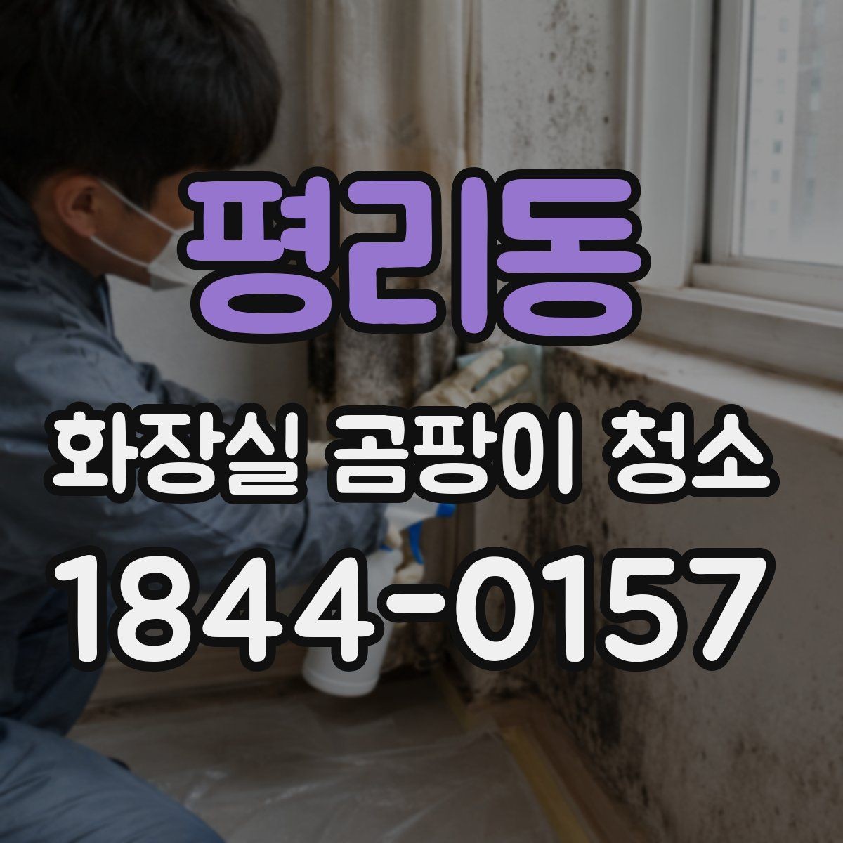평리동 화장실 곰팡이 청소 재오염이 쉬운 구역을 점검하는 순서