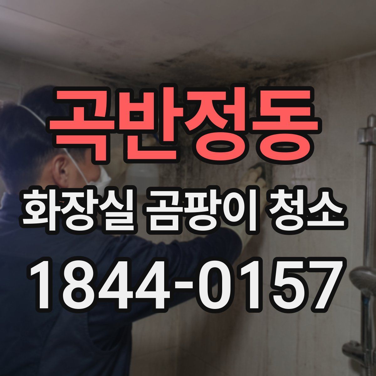 곡반정동 화장실 곰팡이 청소