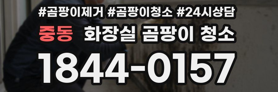 중동 화장실 곰팡이 청소