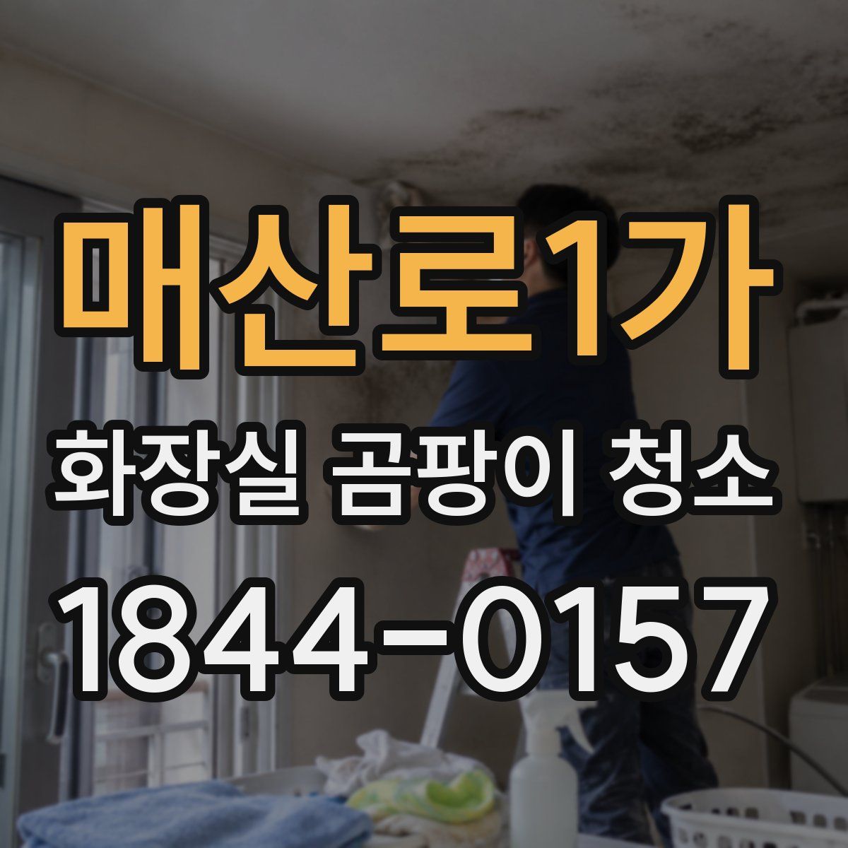 매산로1가 화장실 곰팡이 청소