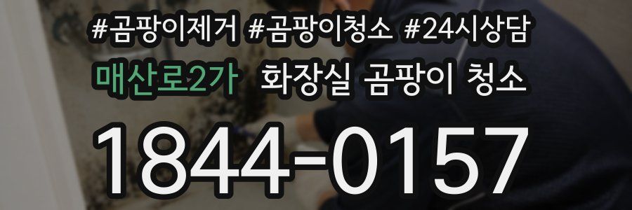 매산로2가 화장실 곰팡이 청소