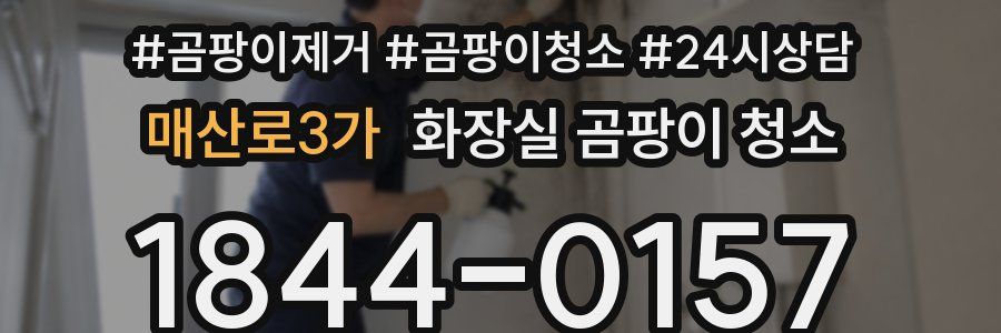 매산로3가 화장실 곰팡이 청소