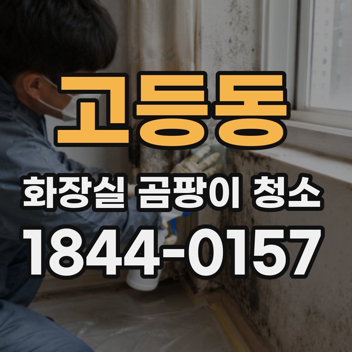 고등동 화장실 곰팡이 청소