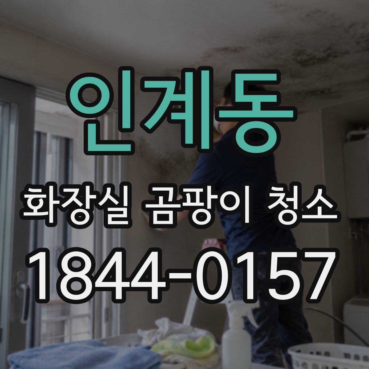 인계동 화장실 곰팡이 청소