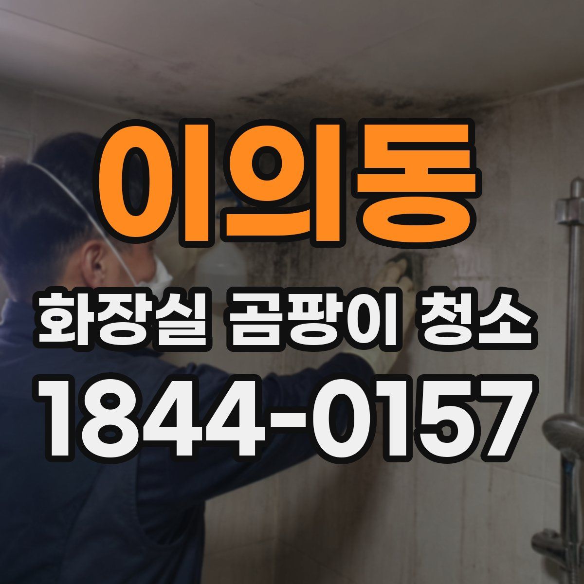 이의동 화장실 곰팡이 청소