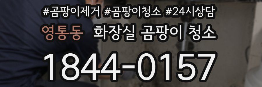 영통동 화장실 곰팡이 청소