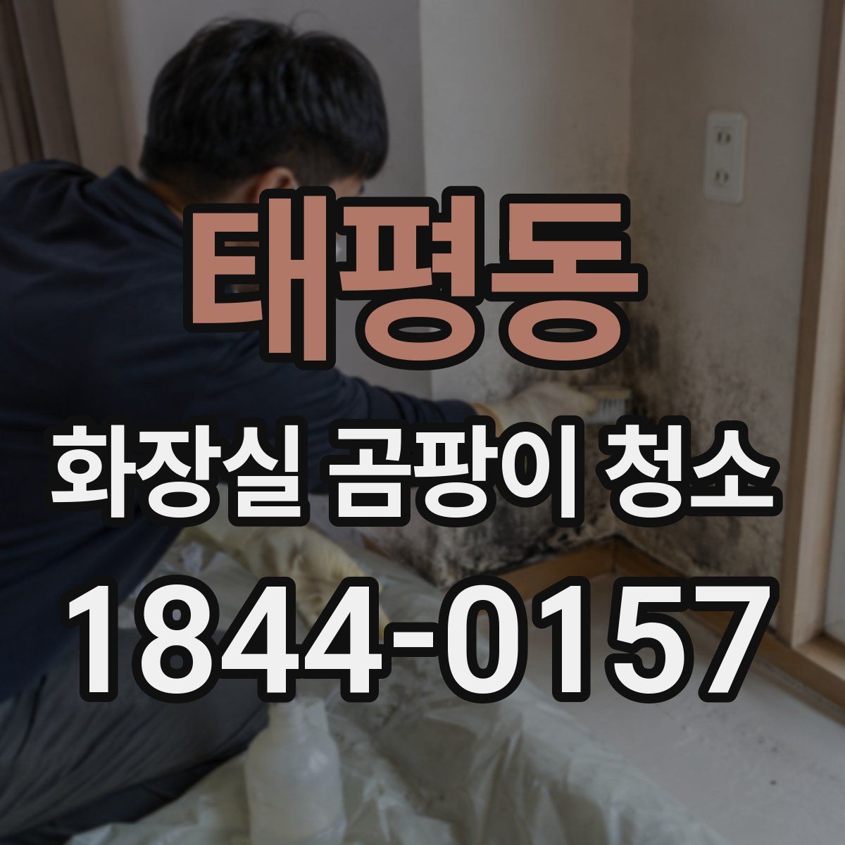 태평동 화장실 곰팡이 청소