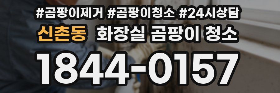 신촌동 화장실 곰팡이 청소