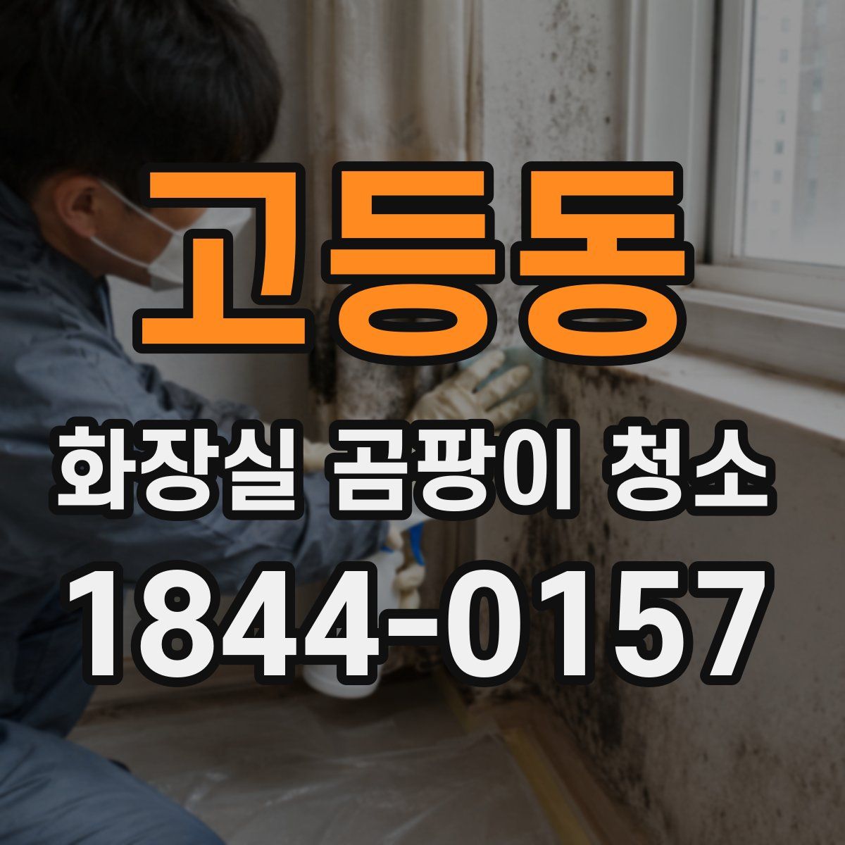 고등동 화장실 곰팡이 청소