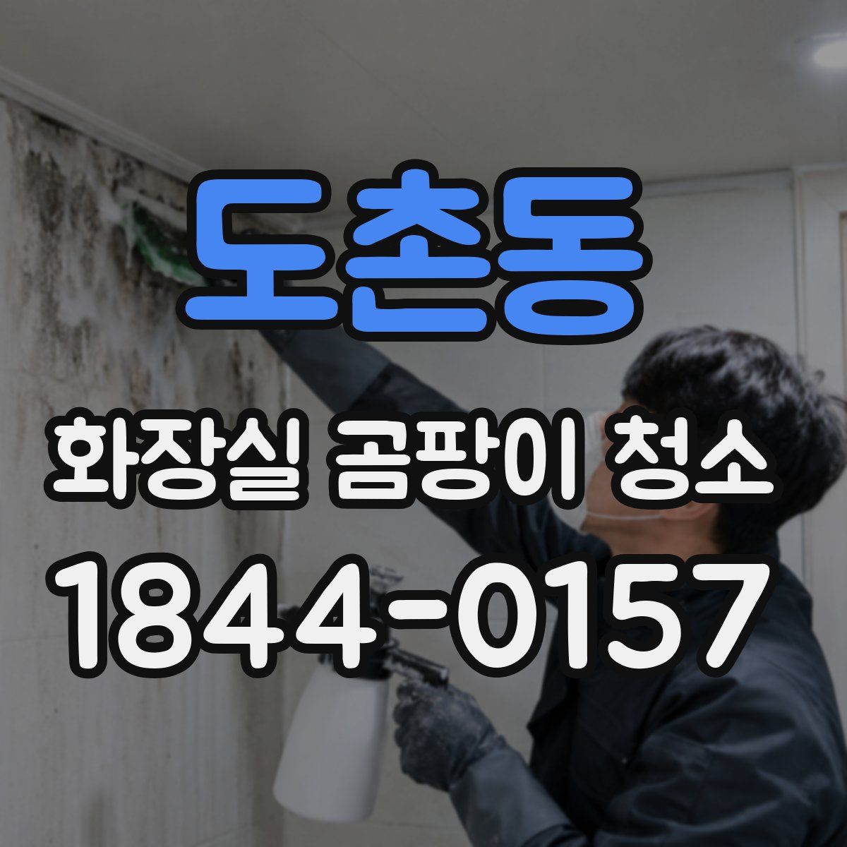 도촌동 화장실 곰팡이 청소