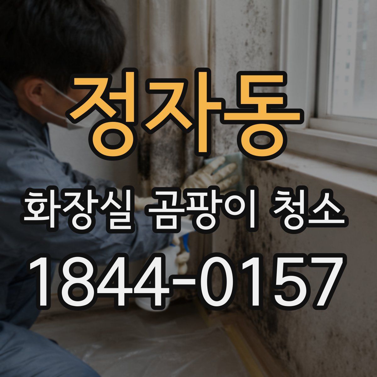 정자동 화장실 곰팡이 청소