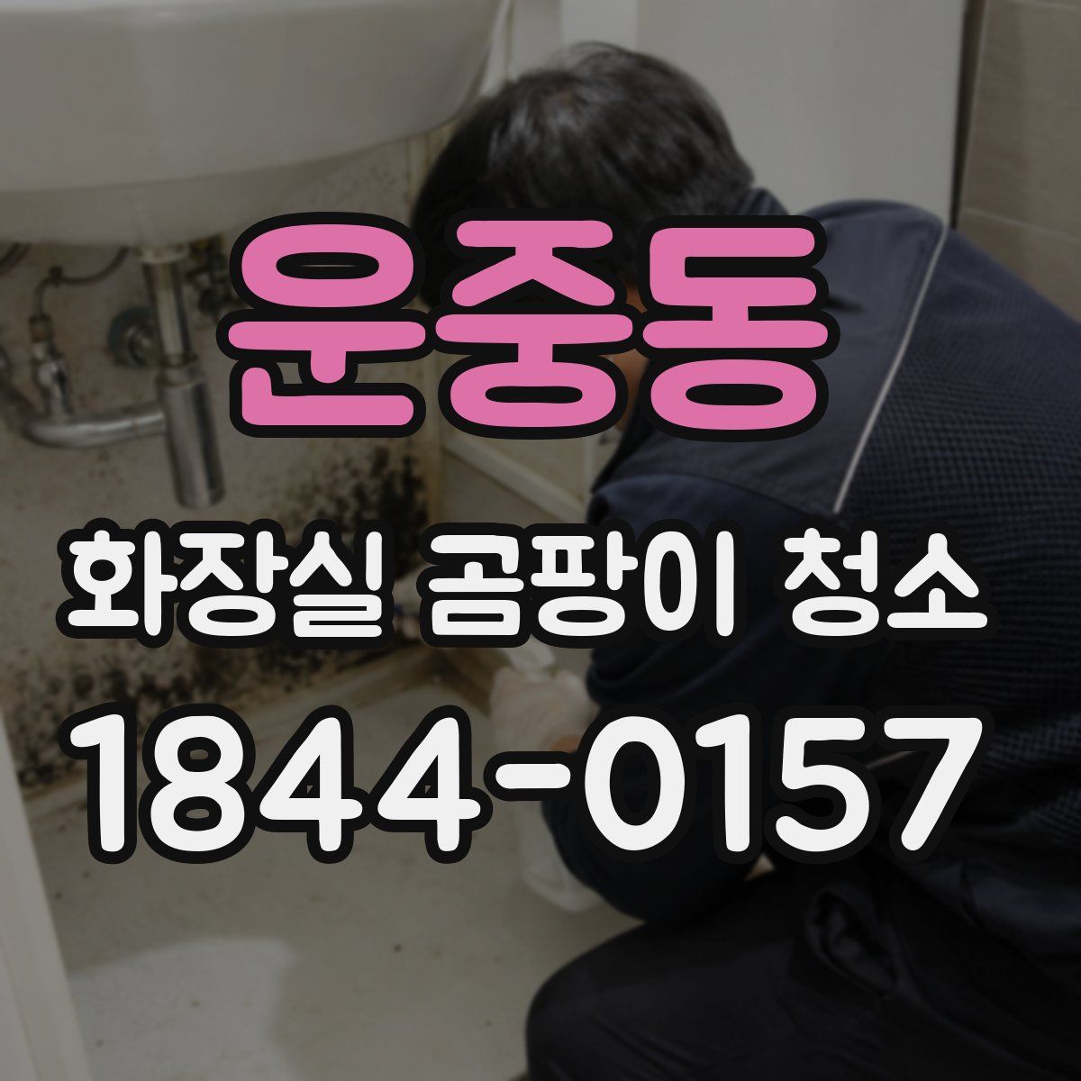 운중동 화장실 곰팡이 청소