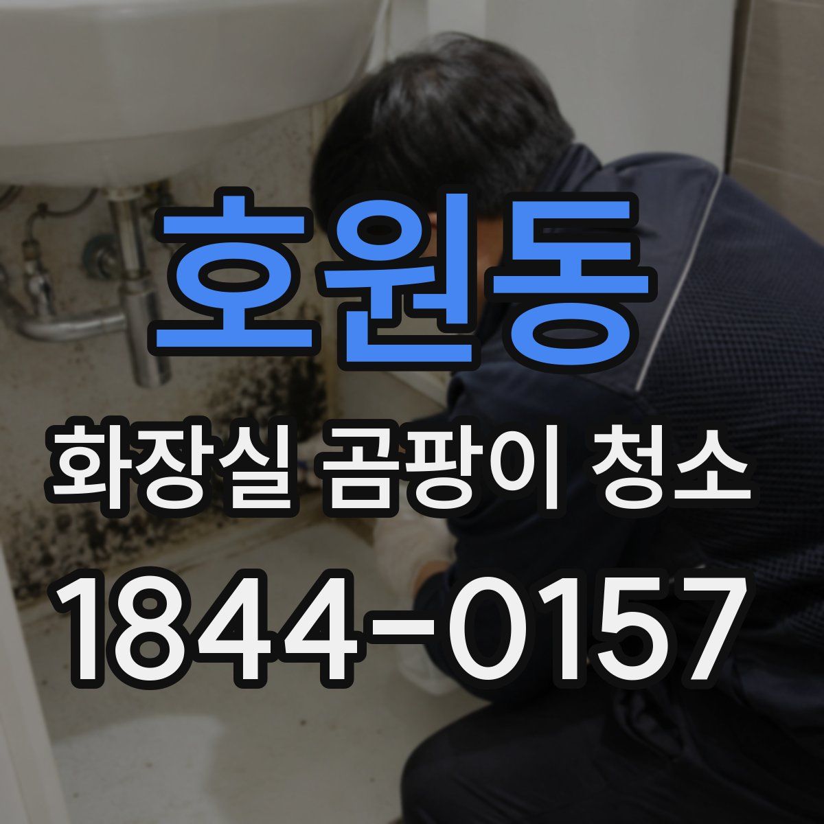 호원동 화장실 곰팡이 청소