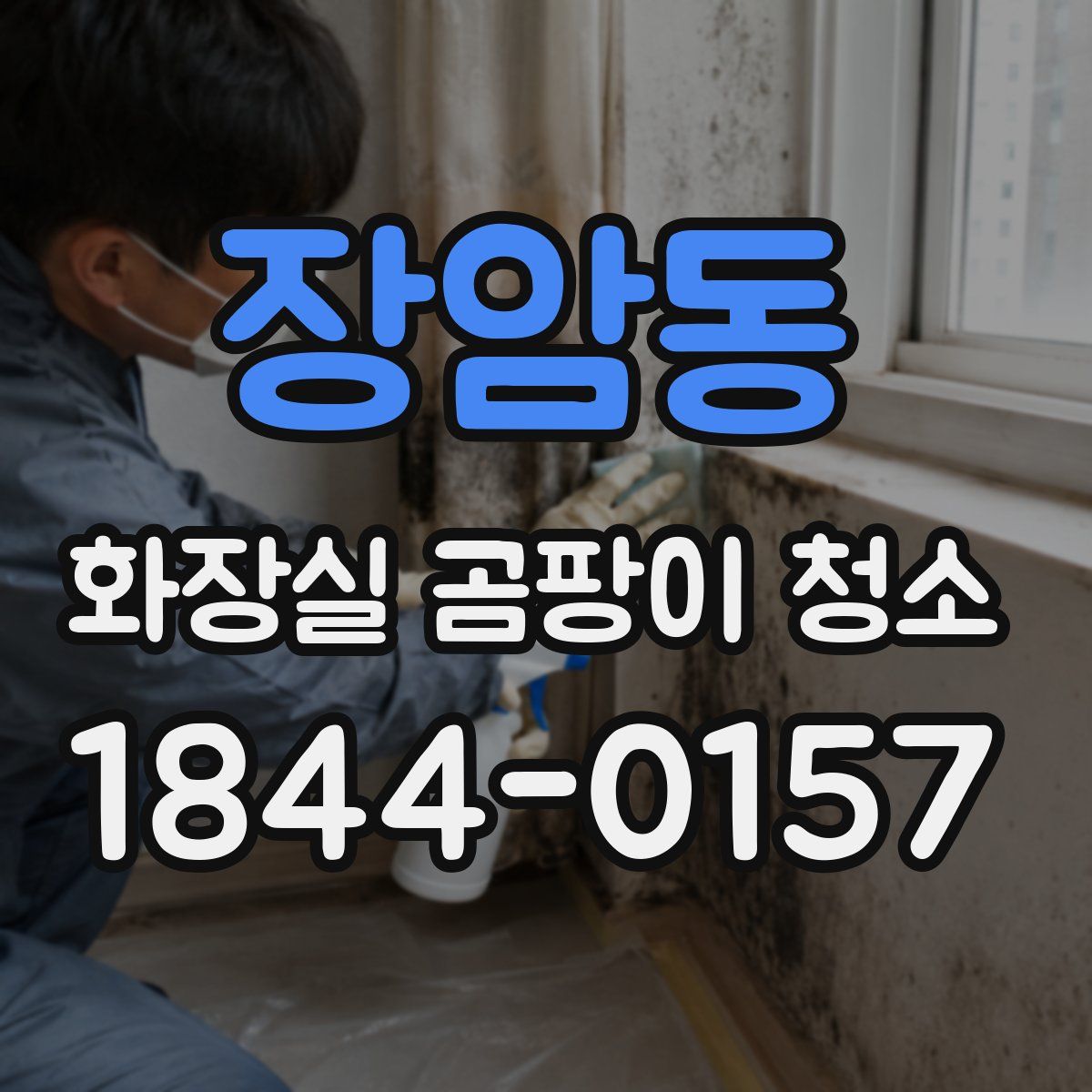 장암동 화장실 곰팡이 청소