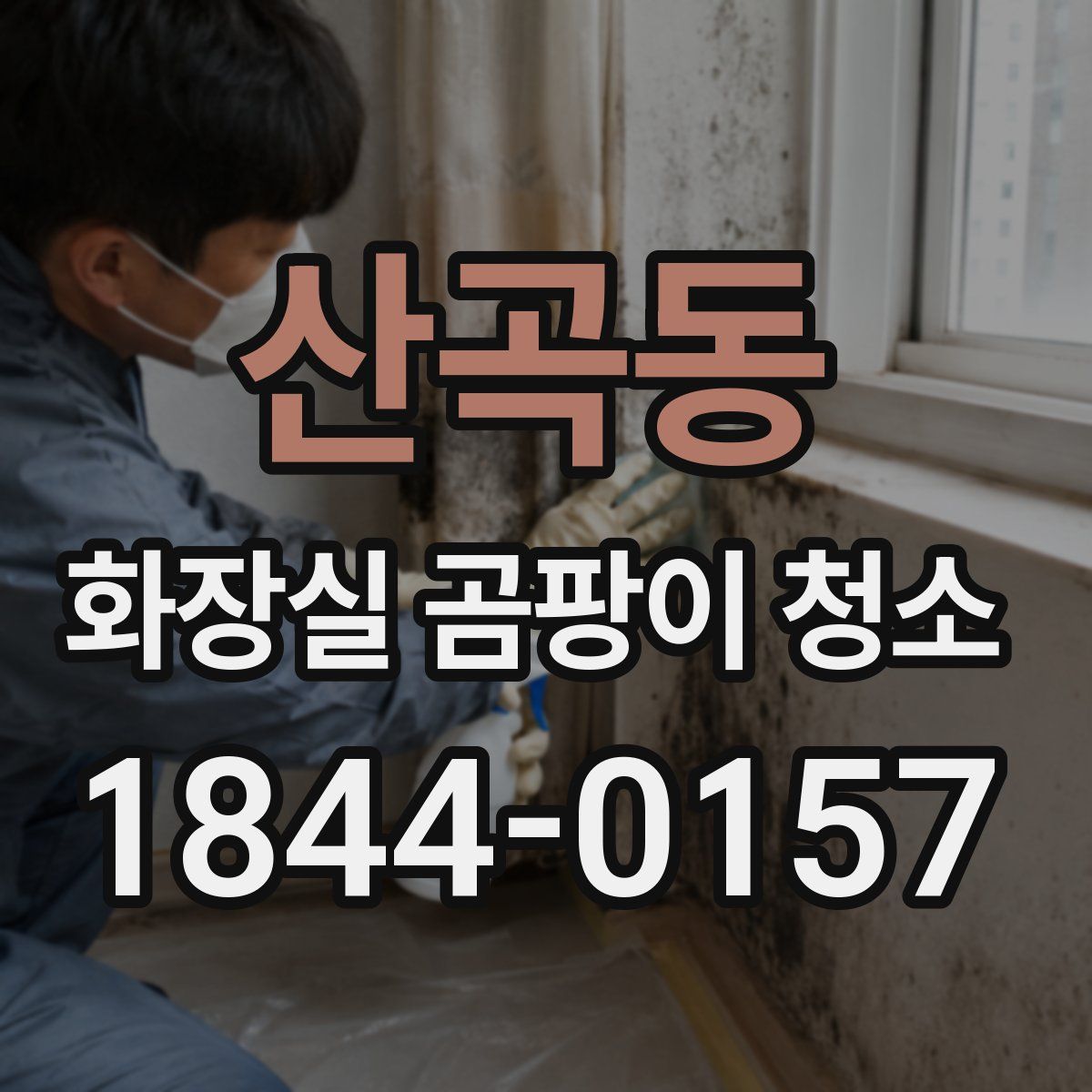 산곡동 화장실 곰팡이 청소