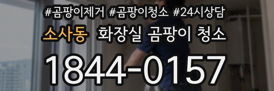소사동 화장실 곰팡이 청소