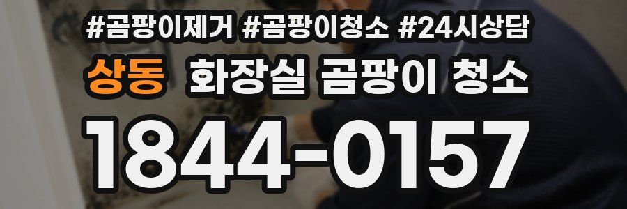 상동 화장실 곰팡이 청소