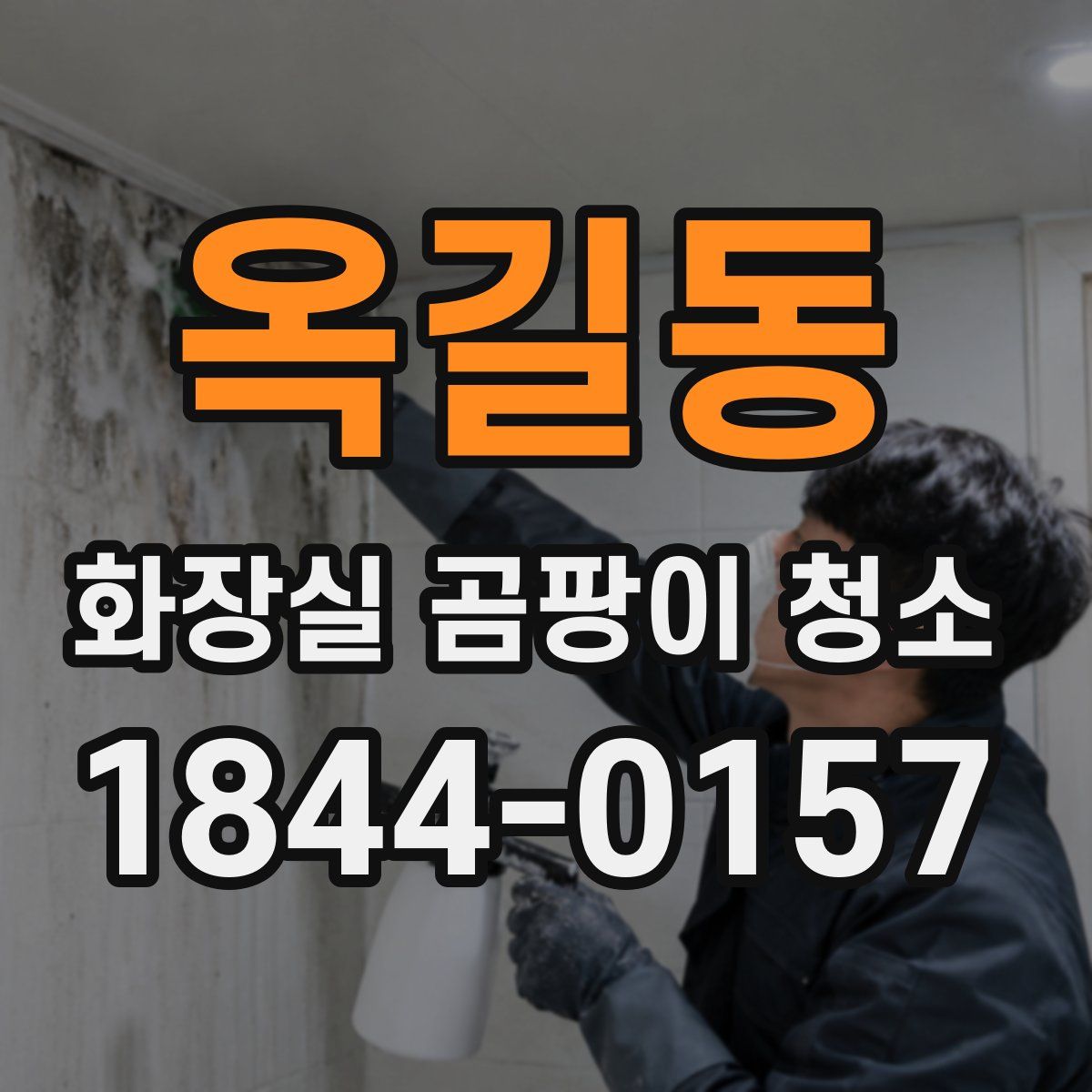 옥길동 화장실 곰팡이 청소