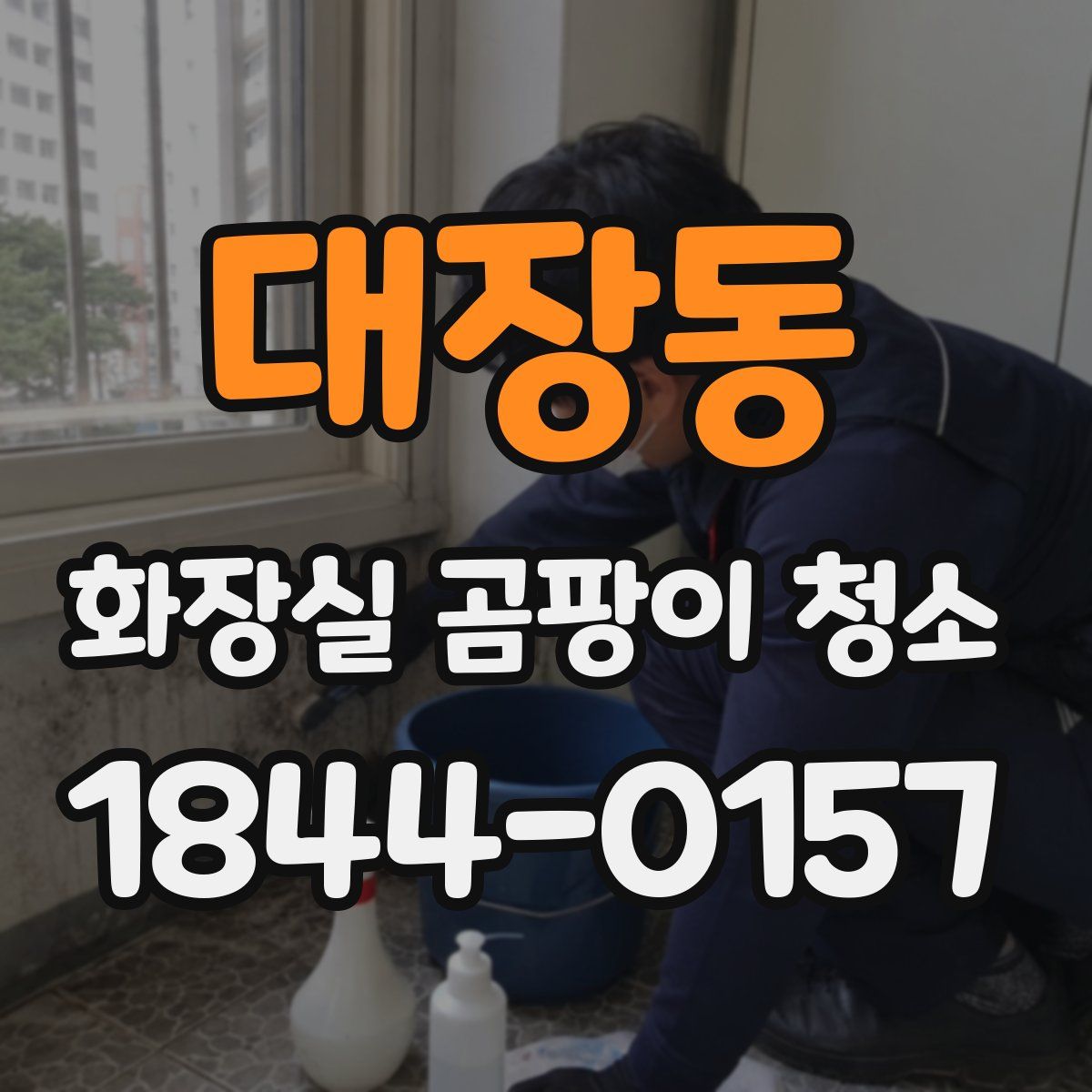 대장동 화장실 곰팡이 청소