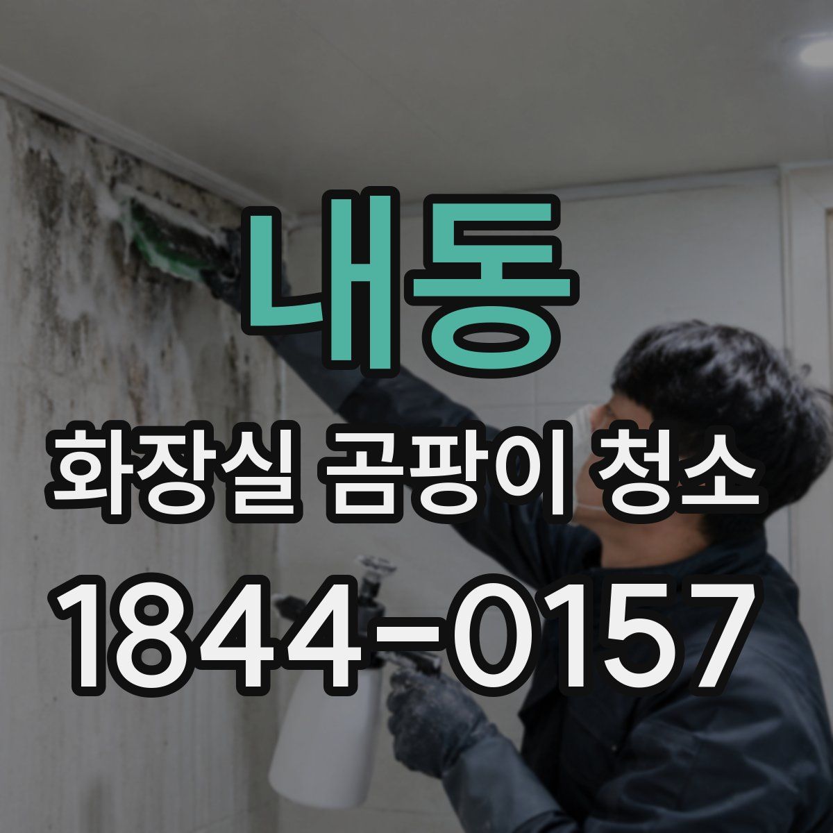내동 화장실 곰팡이 청소