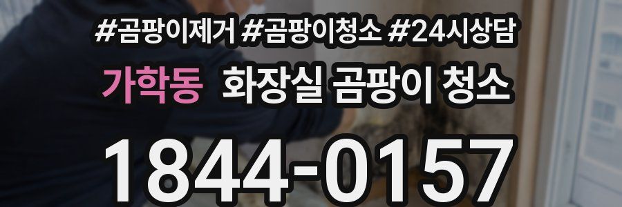 가학동 화장실 곰팡이 청소