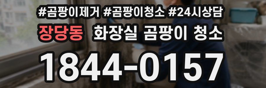 장당동 화장실 곰팡이 청소