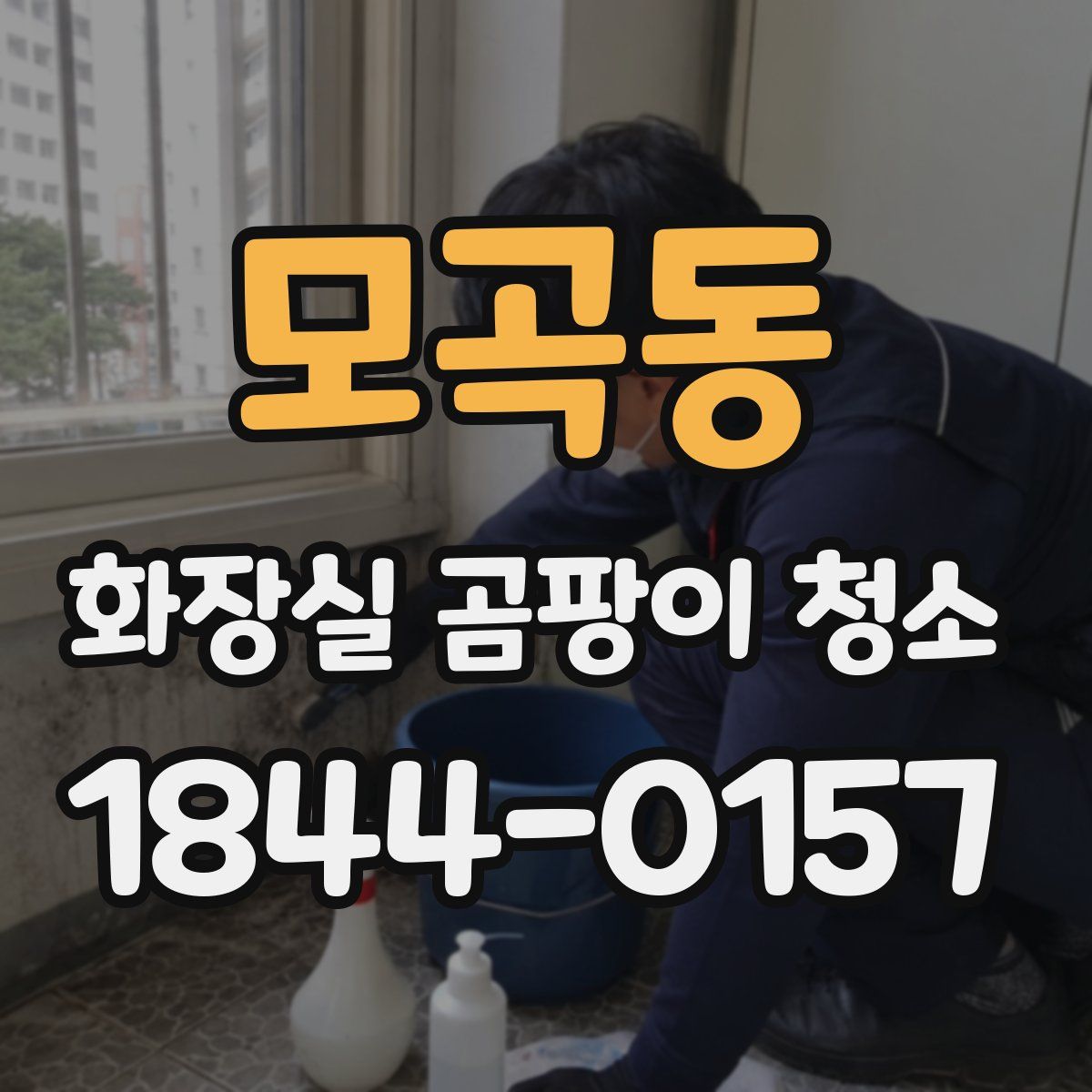 모곡동 화장실 곰팡이 청소