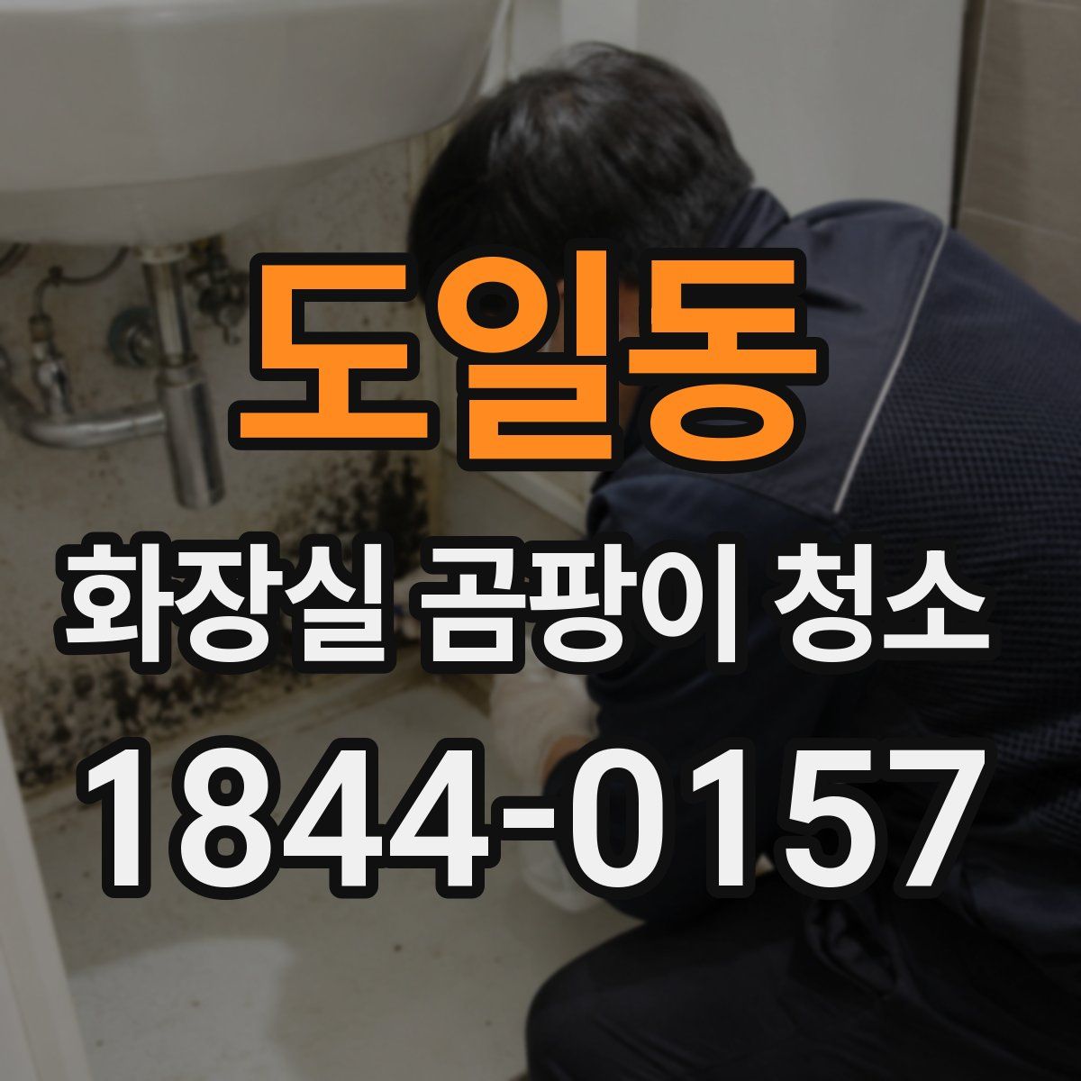 도일동 화장실 곰팡이 청소