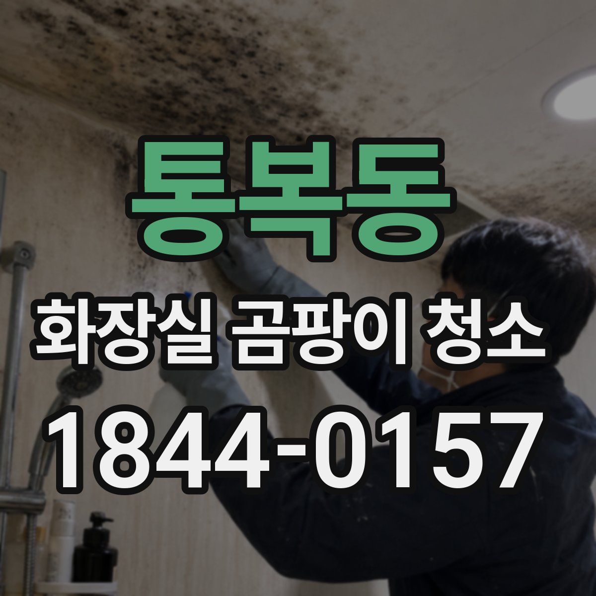 통복동 화장실 곰팡이 청소