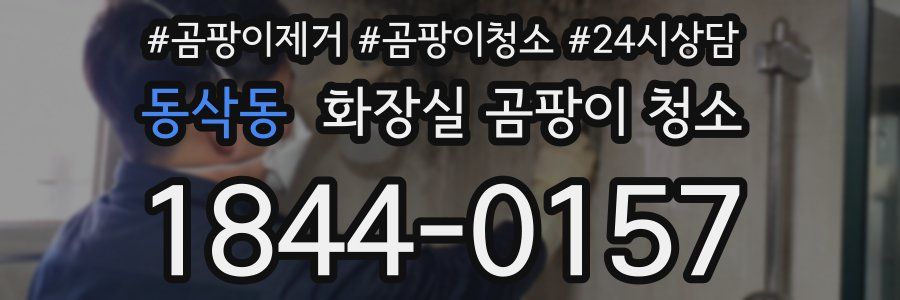 동삭동 화장실 곰팡이 청소