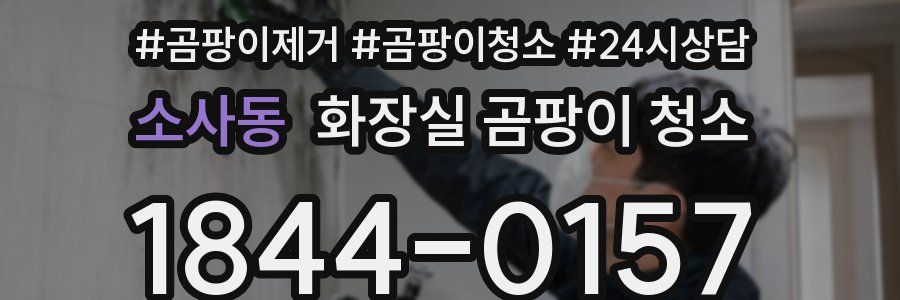 소사동 화장실 곰팡이 청소