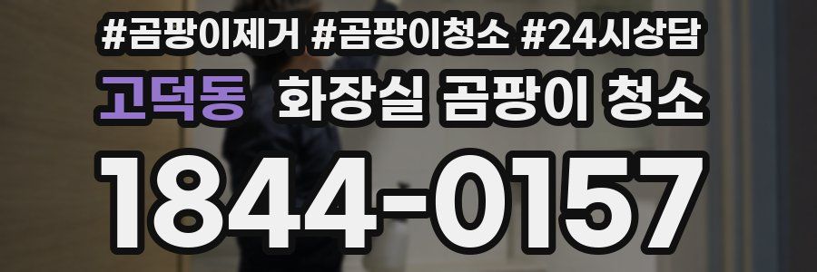 고덕동 화장실 곰팡이 청소