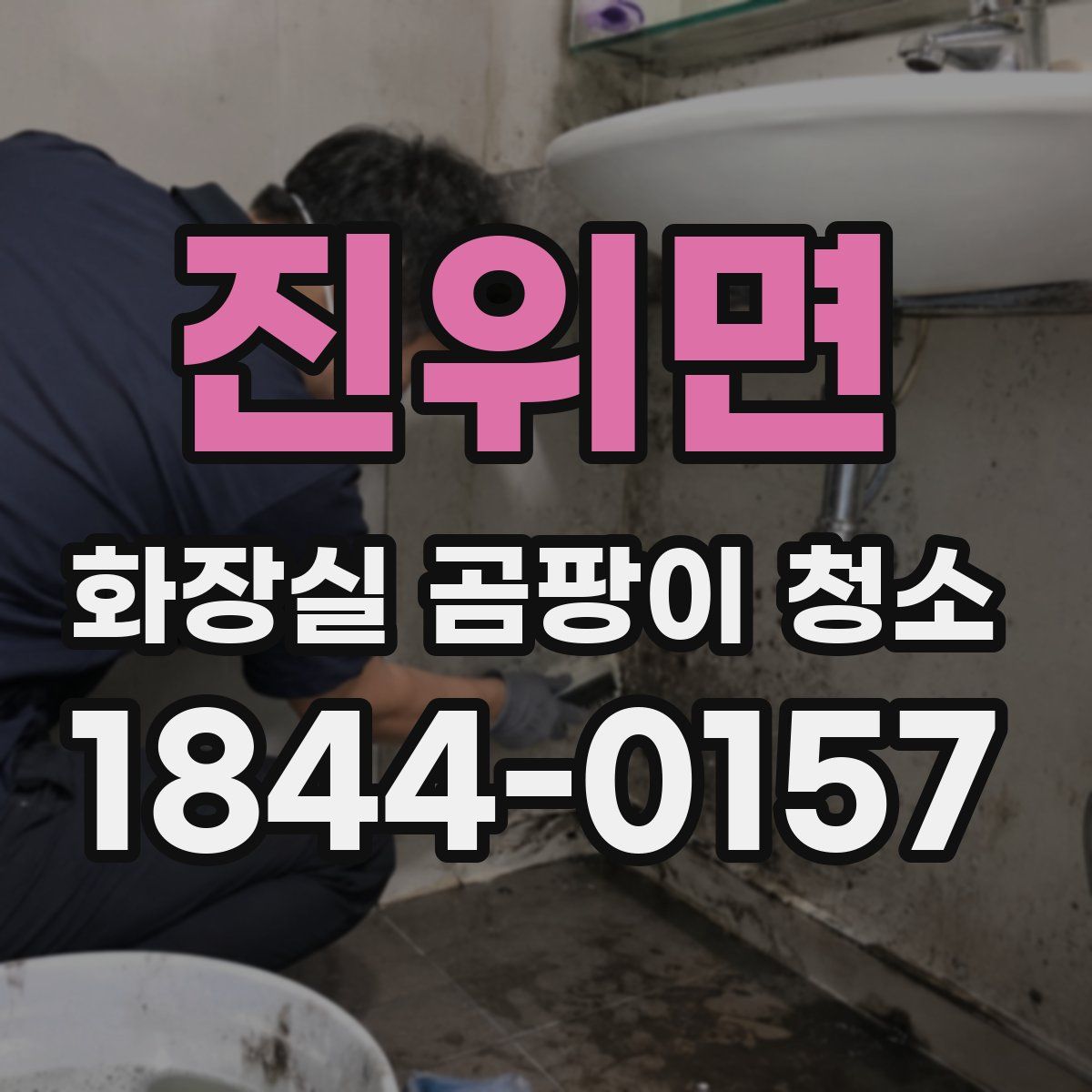 진위면 화장실 곰팡이 청소