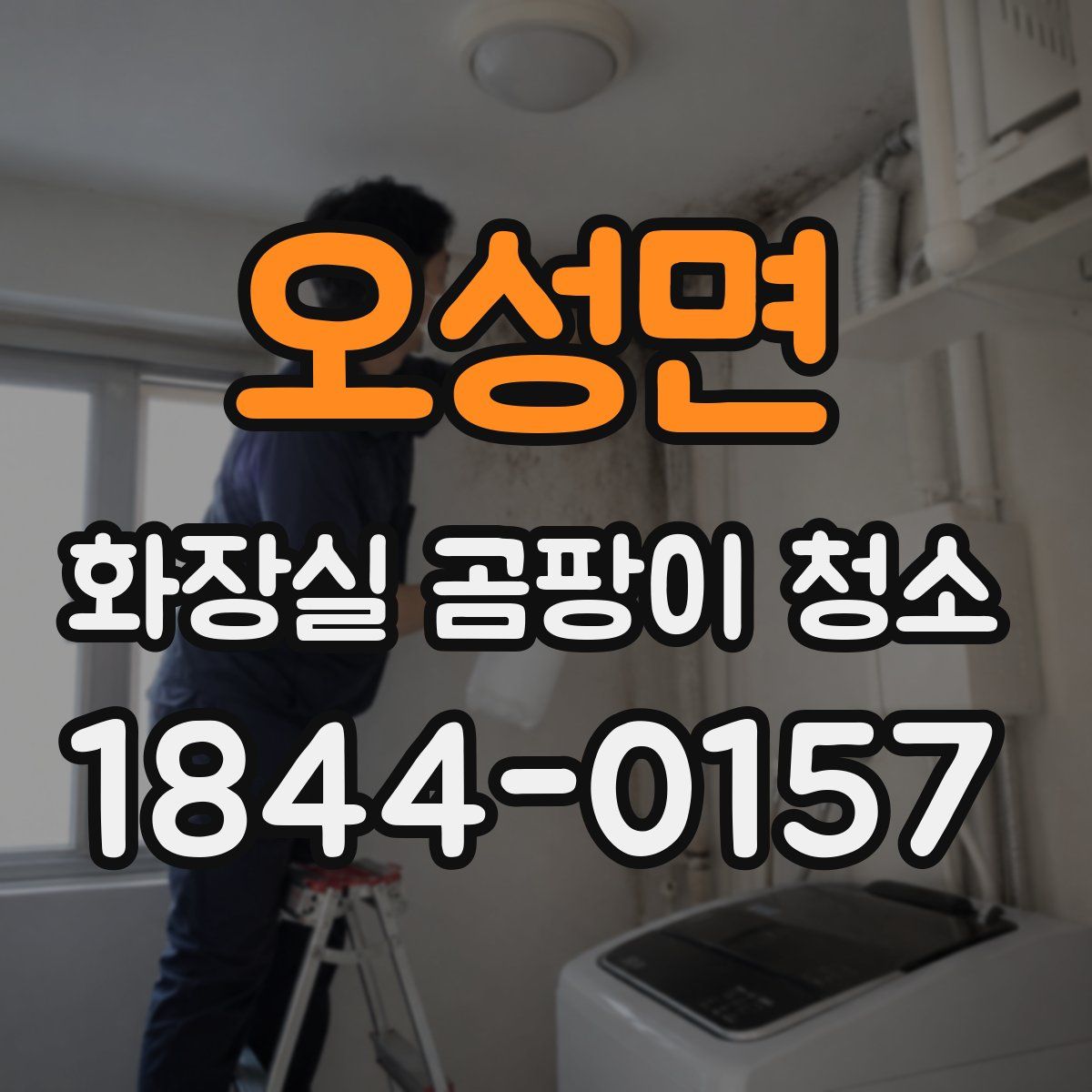 오성면 화장실 곰팡이 청소