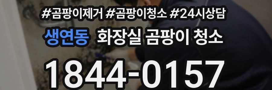 생연동 화장실 곰팡이 청소