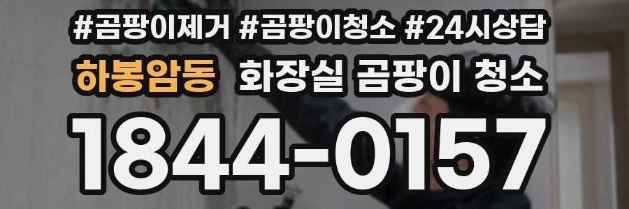 하봉암동 화장실 곰팡이 청소