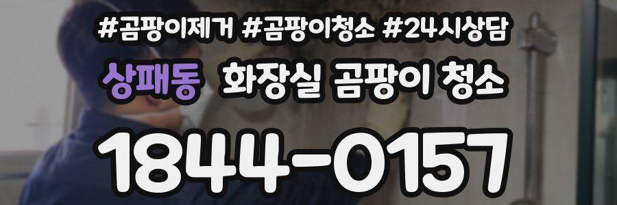 상패동 화장실 곰팡이 청소