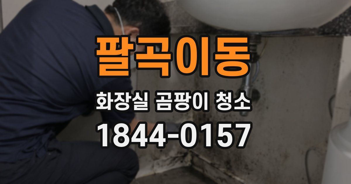 팔곡이동 화장실 곰팡이 청소