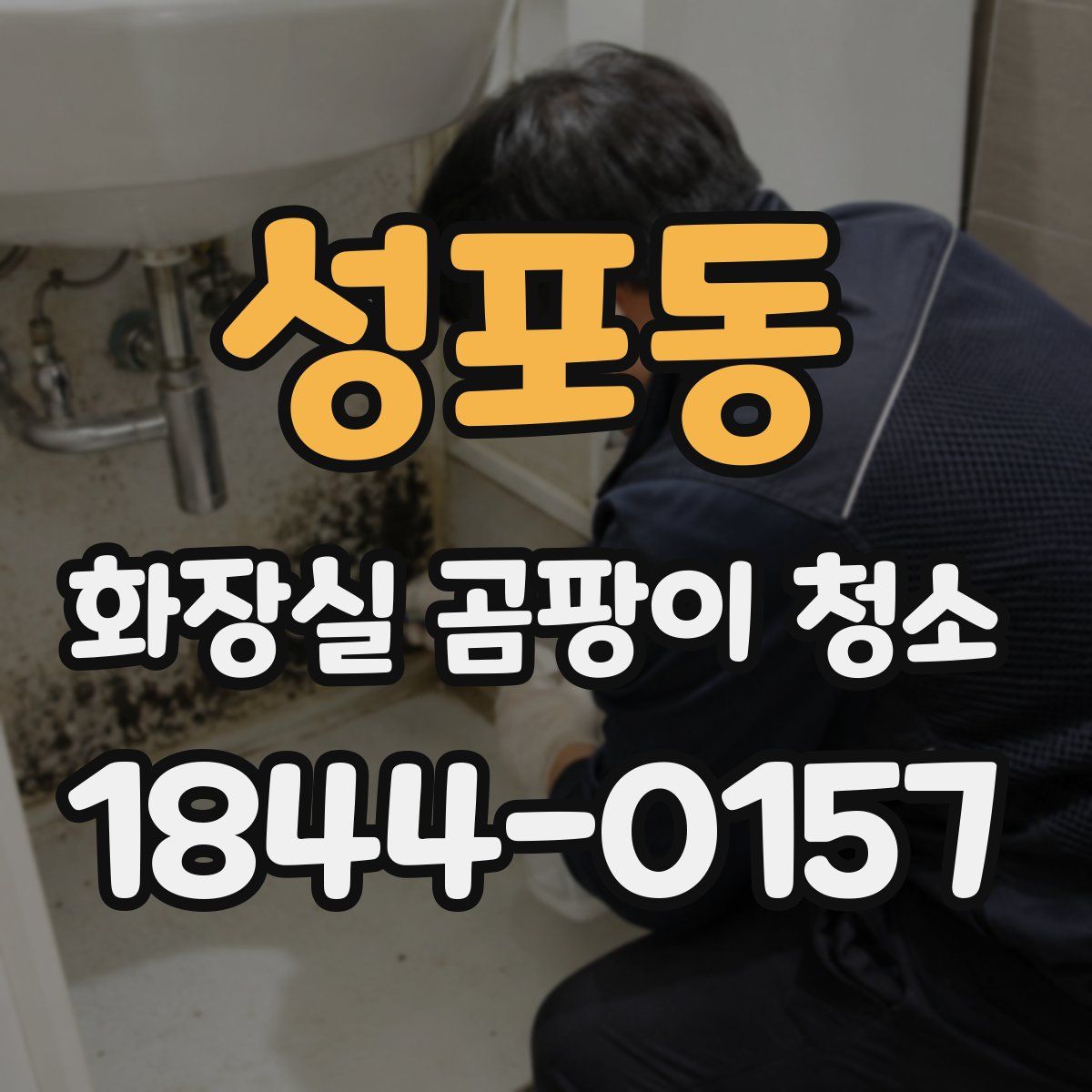 성포동 화장실 곰팡이 청소